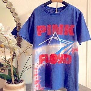 Pink Floyd tie dyed t-shirt for boys, size 10-12